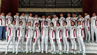 Atlet silat Sumatera Barat